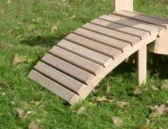 Oak Adirondack Footrest