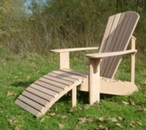 Oak Adirondack Chair