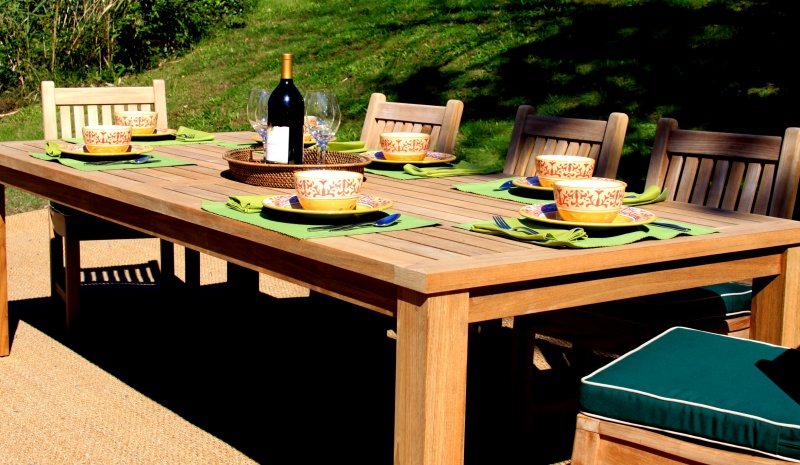 Bedrock Teak Table