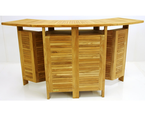Teak Folding Bar